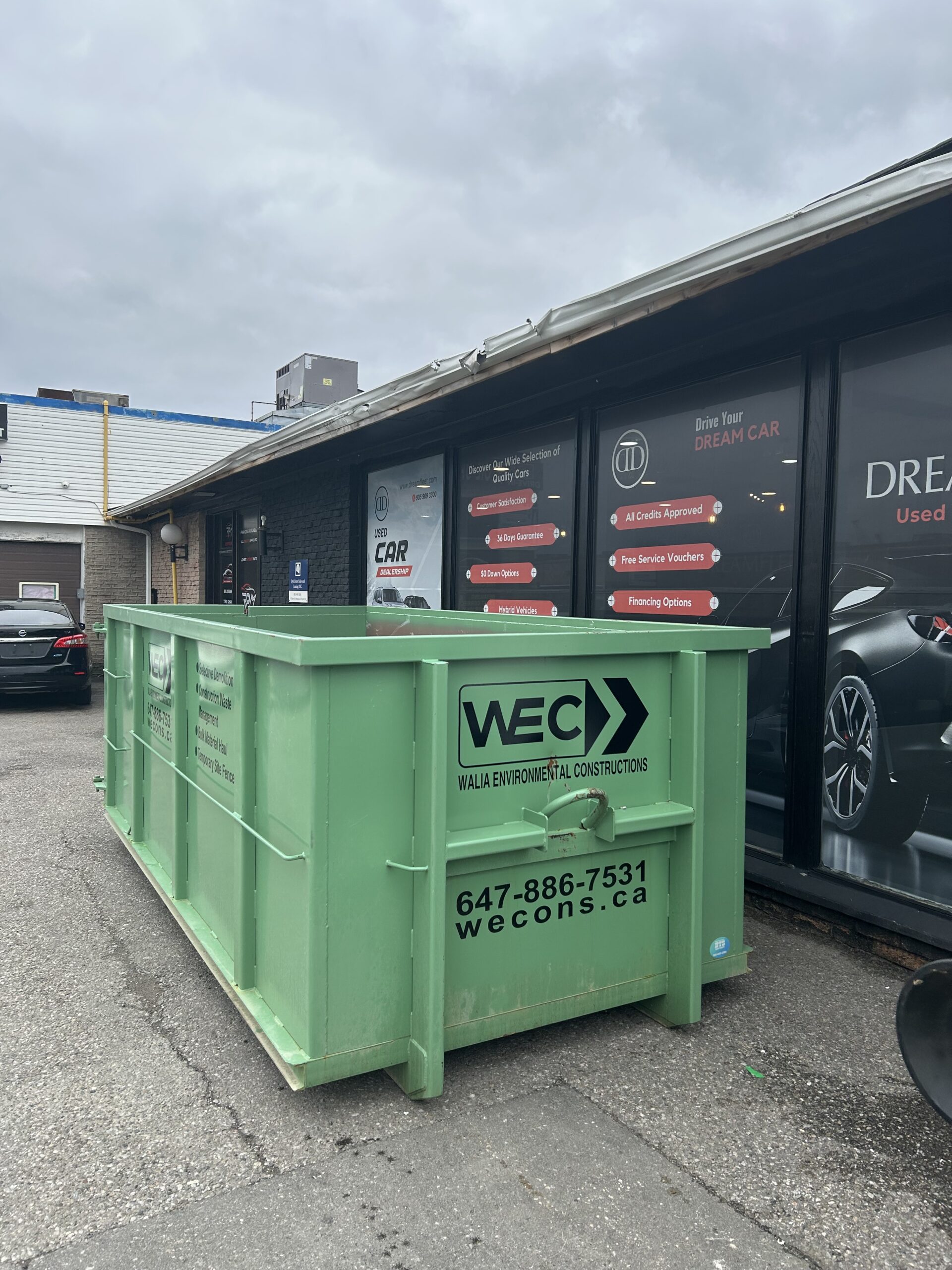 Construction Bin Rental in GTA - 10 Yard